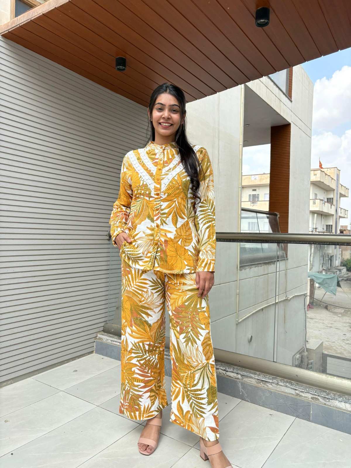 Autumn Gauge cotton coordset