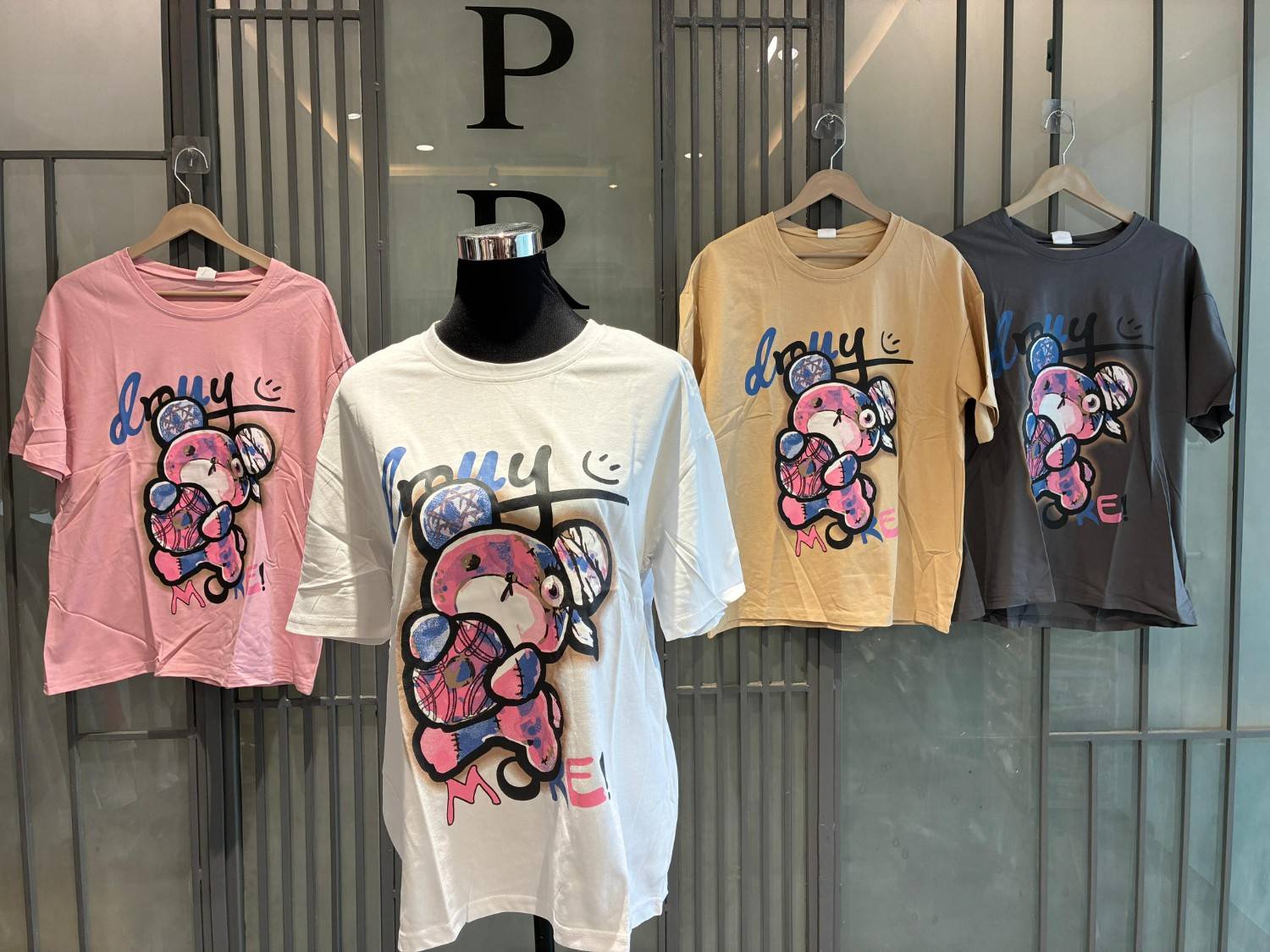 Printed funky baggy cotton tshirts