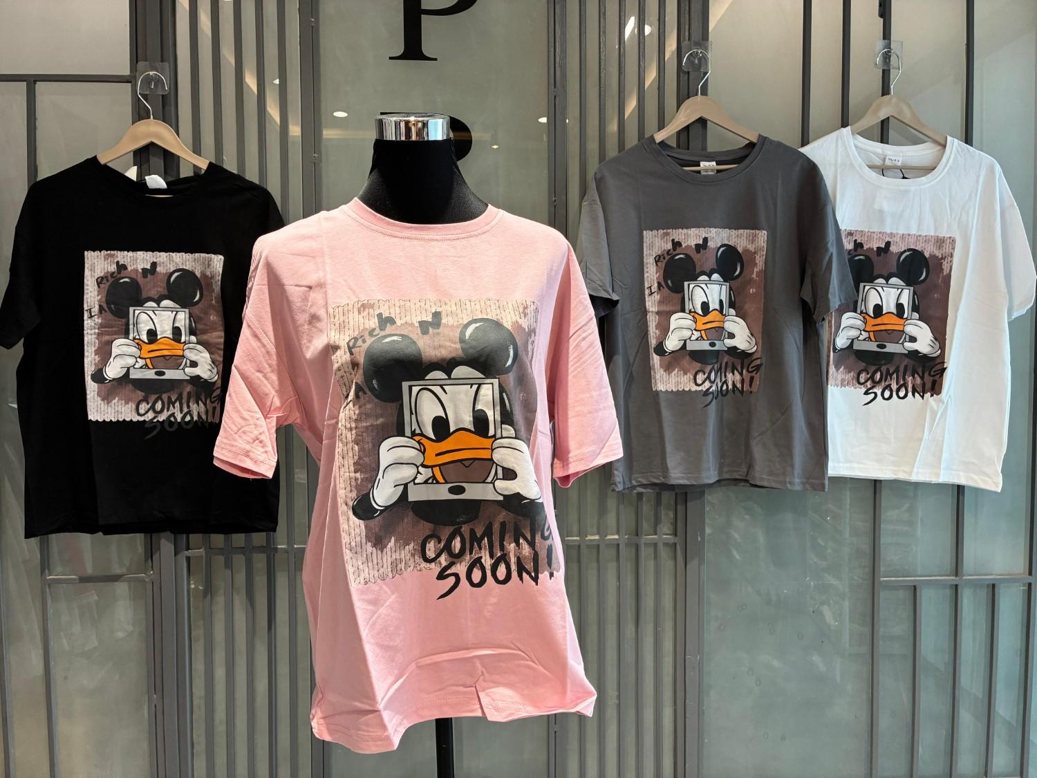 Printed funky baggy cotton tshirts