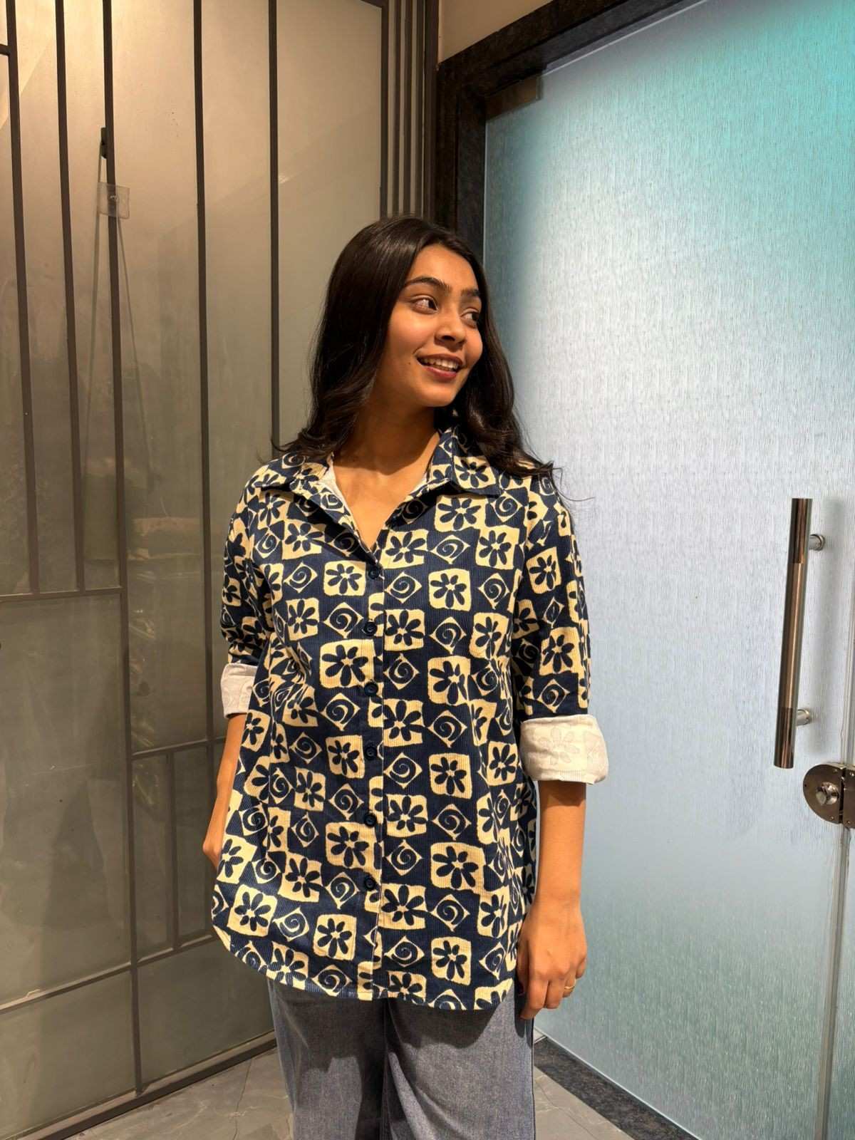 Printed Cordrise shirt