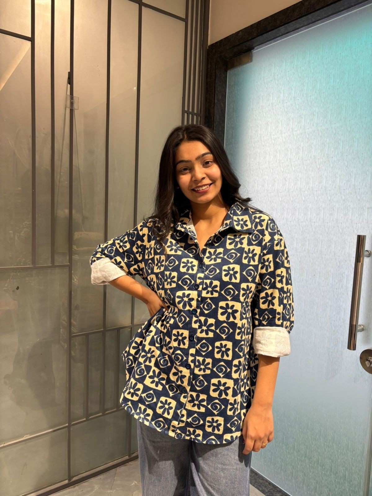 Printed Cordrise shirt